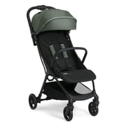 Jeep Altitude Compact Travel Stroller by Delta Children Greenguard Gold Certified, Easy One Hand Fold, Lightweight, Extendable Canopy with Peek-a-Boo Window, 4 Wheel Suspension, Olive Green