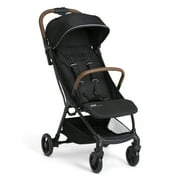 عربة سفر Jeep Altitude Compact من Delta Children حاصلة على شهادة Greenguard Gold، سهلة الطي بيد واحدة، خفيفة الوزن، مظلة قابلة للتمديد مع نافذة Peek-a-Boo، نظام تعليق بأربع عجلات، أسود