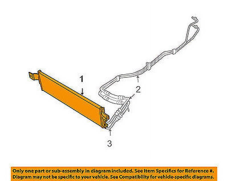 Jeep CHRYSLER OEM 0710 Wrangler Air Conditioner A/C ACCondenser
