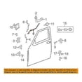 thumbnail image 1 of Jeep CHRYSLER OEM 08-12 Liberty Front Door-Latch Rods Left 68033507AA, 1 of 2