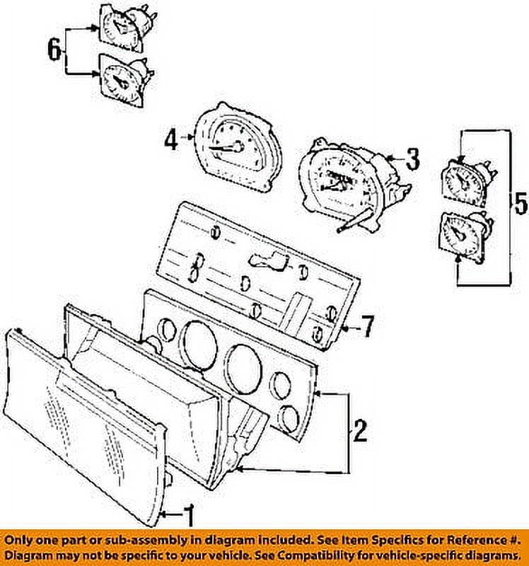 Jeep CHRYSLER OEM 9798 Grand CherokeeOil Pressure Gauge 4798834