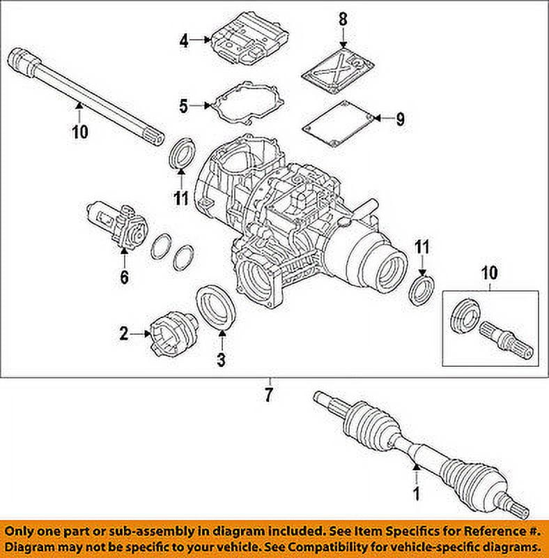 Jeep CHRYSLER OEM Rear DifferentialPinion Yoke Companion Flange 68227789AB