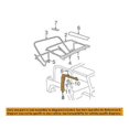 thumbnail image 1 of Jeep CHRYSLER OEM Wrangler Convertible/soft Top-Window Frame Right 55395236AH, 1 of 2