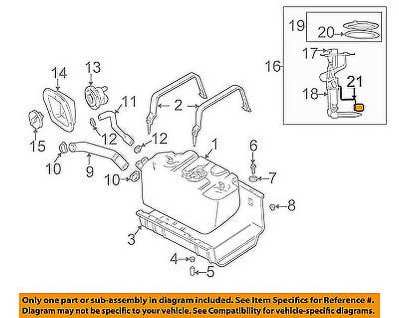 Jeep CHRYSLER OEM WranglerFuel Gauge Tank Float Level Sending Unit
