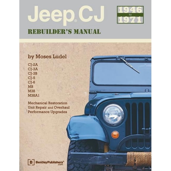 Jeep CJ Rebuilder's Manual: 1946-1971, (Paperback)