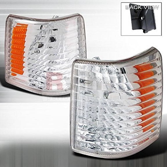 Jeep Cherokee 1993 1994 1995 1996 1997 1998 Turn Signal Corner Light - Black