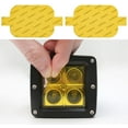 thumbnail image 1 of Jeep Cherokee (2019+ ) Yellow Fog Light Covers, 1 of 3