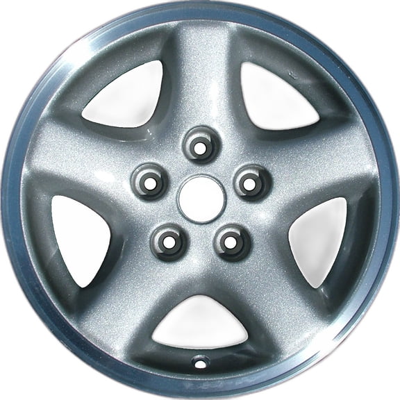 1997-2006 Jeep Wrangler 15" Machined Silver OEM Factory Wheel Rim 5EE80TAE