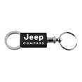 thumbnail image 1 of Jeep Compass Anodized Aluminum Valet Key Fob (Black), 1 of 2