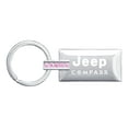 thumbnail image 1 of Jeep Compass Jeweled Rectangular Key Ring (Pink), 1 of 2