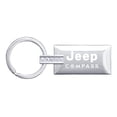 thumbnail image 1 of Jeep Compass Jeweled Rectangular Key Ring (Silver), 1 of 2