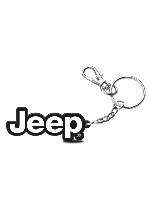 Jeep Custom Laser Cut with UV Full-Color Printing Acrylic Charm Key Chain