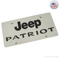 thumbnail image 1 of Jeep Dual Logo Patriot License Plate (Chrome), 1 of 3