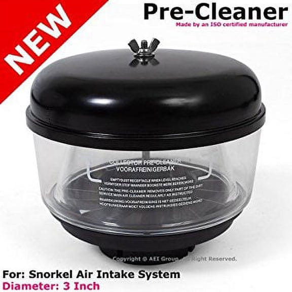 Jeep Dune Buggy Ford Chevy Off Road Snorkel Pre-cleaner Head Air Ram 3 77mm 4x4