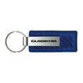 thumbnail image 1 of Jeep Gladiator Keychain & Keyring - Blue Carbon Fiber Texture Leather, 1 of 3