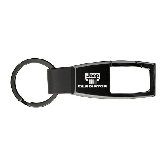 Jeep Gladiator Premier Carabiner Key Fob (Black)