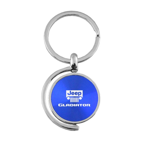 Jeep Gladiator Spinner Key Ring (Blue)