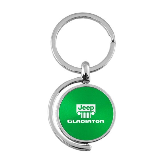 Jeep Gladiator Spinner Key Ring (Green)