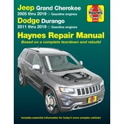 Jeep Grand Cherokee 05-19 & Dodge Durango 11-19 Haynes Repair Manual ^