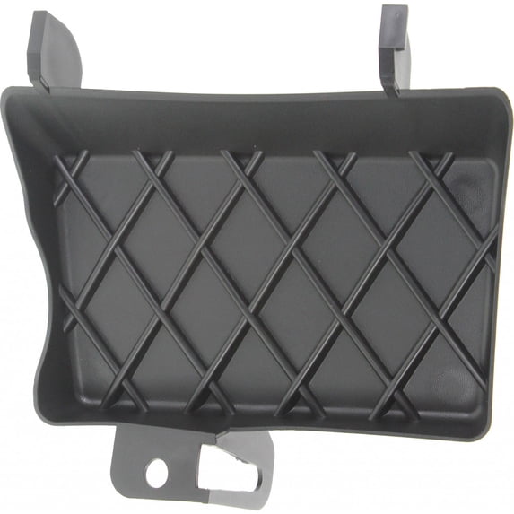 For Jeep Grand Cherokee 2011 2012 2013 Bumper Tow Hook Cover Driver Side | Front | CAPA Certified | Textured Black | Replacement For CH1029100, CH1029100C | 1SJ41RXFAB
