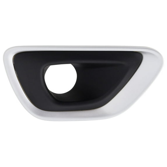 For Jeep Grand Cherokee 2014 2015 2016 Fog Light Bezel Passenger Side | Front | PP/ABS Plastic | Silver/Black | Laredo/Limited/Overland | Replacement For CH1039195 | 5RK90LS1AA