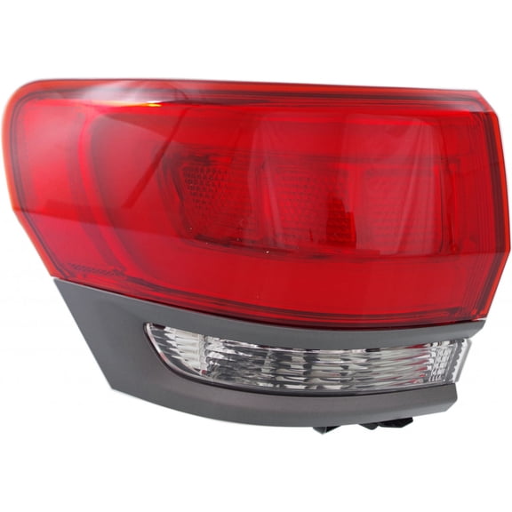 For Jeep Grand Cherokee 2014-2020 Outer Tail Light Assembly Laredo.Limited.Overland.Summit Model w/Gray Trim CAPA Driver Side For CH2804110 | 68236105AC