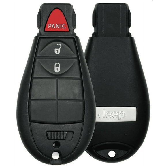 Jeep Grand Cherokee Commander 2008-15 NEW FOBIK Key LOGO VLS