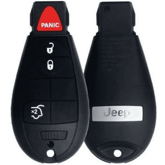 Jeep Grand Cherokee Commander 2008-15 NEW FOBIK Key LOGO VLS