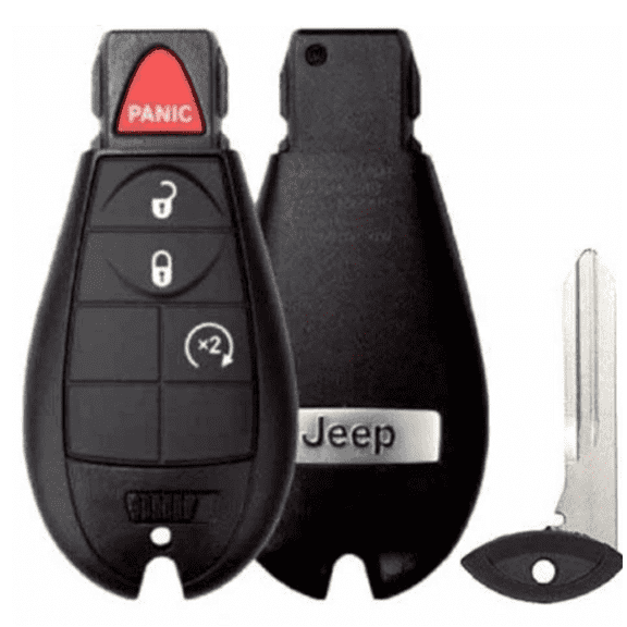 Jeep Grand Cherokee Commander 2008-15 New Fobik Key Logo VLS