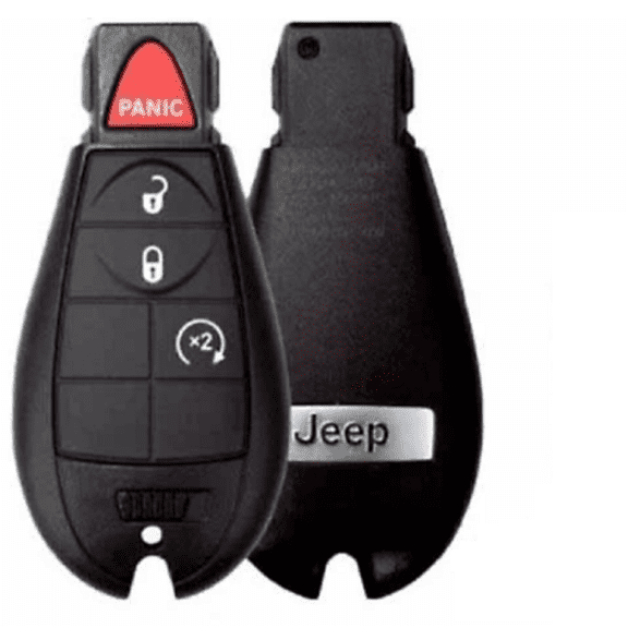 Jeep Grand Cherokee Commander 2008-15 New Fobik Key Logo VLS
