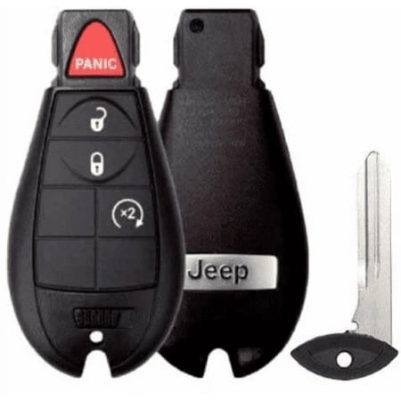 Jeep Grand Cherokee Commander 2008-15 New Fobik Key Logo VLS