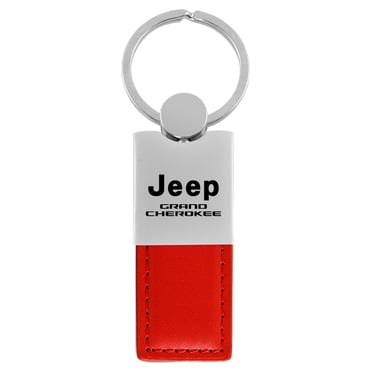 Jeep Liberty Satin Chrome Valet Keychain - Laser Etched Logo, Pull & Twist, Gift Box Included