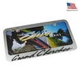 thumbnail image 1 of Jeep Grand Cherokee Script Chrome Metal License Plate Frame, 1 of 3