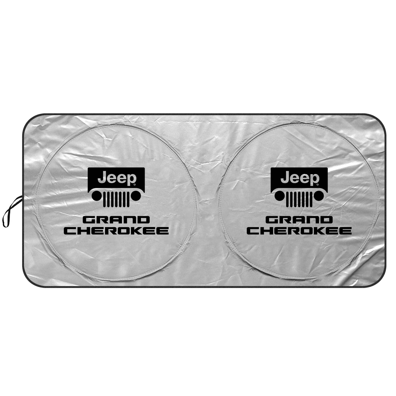 Jeep Grand Cherokee Universal Fit OnePiece Easy Folding Silver