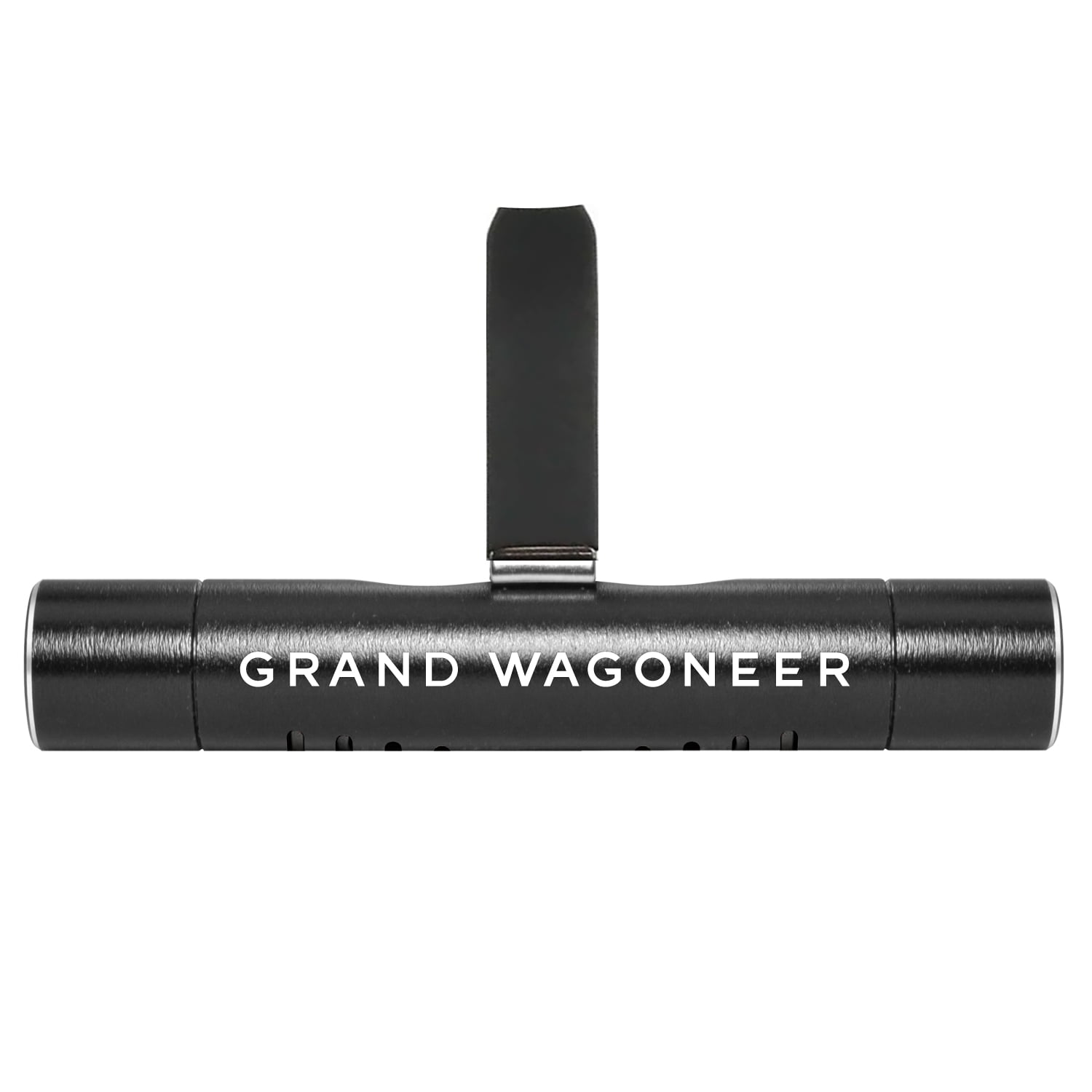 Jeep Grand Wagoneer Car AC Vent Air Freshener Black Clip with adjustable window and 10 Refill Sticks