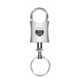 thumbnail image 1 of Jeep Grill Logo Silver Background Contoured Metal Valet Key Chain, 1 of 1