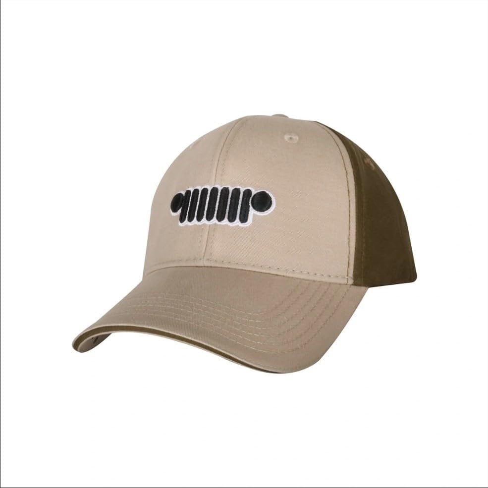 Jeep Grille Cap in Tan