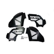 DV8 Offroad 2018+ Jeep Wrangler JL Front Inner Fenders - Black