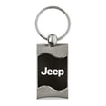 thumbnail image 1 of Jeep Keychain & Keyring - Black Wave, 1 of 2