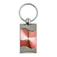 thumbnail image 1 of Jeep Keychain & Keyring -Pink Wave, 1 of 2