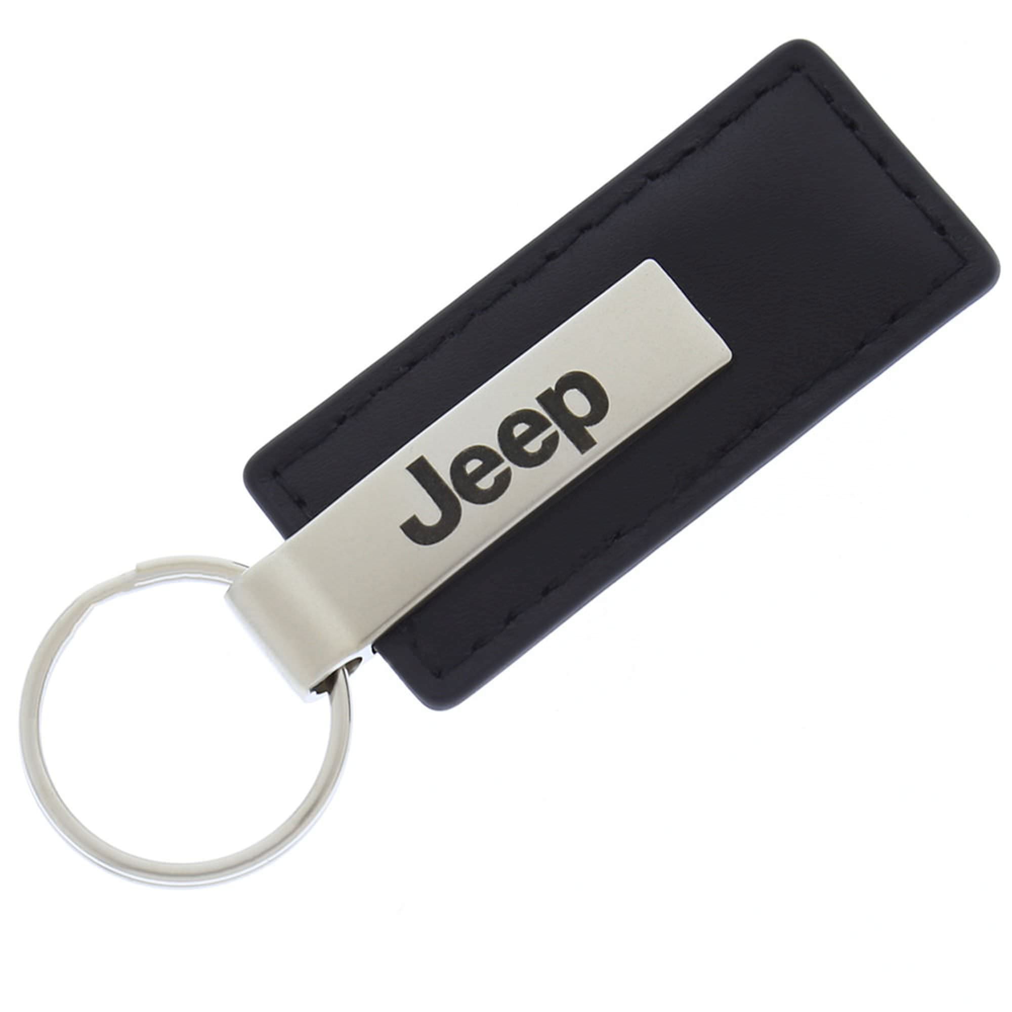 Wholesale Jeep Grille Motel Style Leather Key Fob Keychain for your store -  Faire