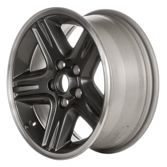 2004 Jeep Liberty 16" Machined Charcoal OEM Factory Wheel Rim 5FG56ZDRAB