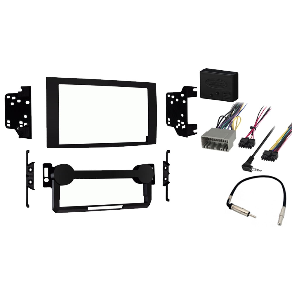 Stereo Installation Kit For Mercury Milan 2006-2008 - Double DIN Dash Kit, Wiring Harness & Antenna Adapter
