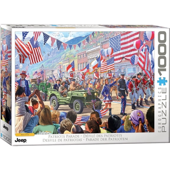 Patriot Parade by Steve Crisp 1000 pc
