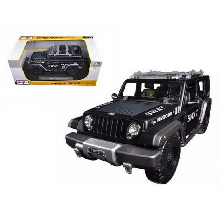 Jeep Rescue Concept Police SWAT Version 1/18 Dieca - Walmart.com