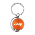 thumbnail image 1 of Jeep Spinner Key Ring (Orange), 1 of 2