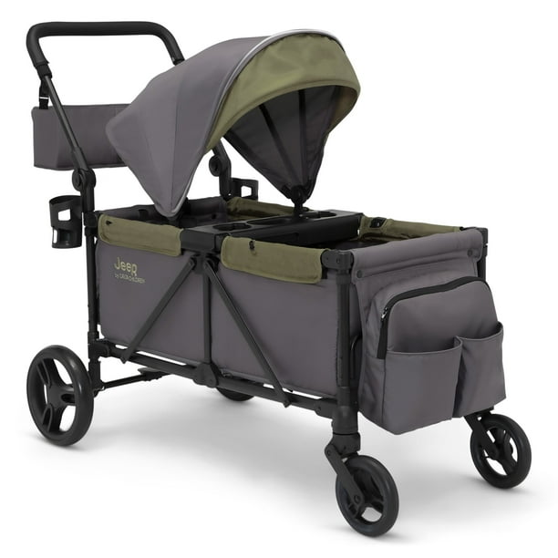 Jeep Sport All-Terrain Stroller Wagon by Delta Children - Includes