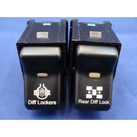 Jeep TJ Wrangler Rocker Switches (Diff Locker / Rear Diff Locker) with Pig Tail