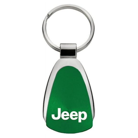 Jeep Teardrop Key Chain (Black)