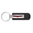 thumbnail image 1 of Jeep Trailhawk Black Leather Strap Key Chain Keychain Key-ring, 1 of 5
